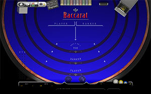 Baccarat game